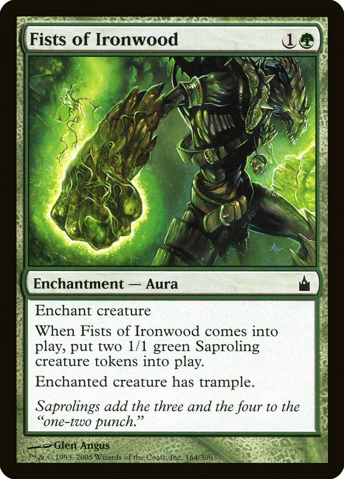 Fists of Ironwood (164) [Ravnica: City of Guilds] | Odin's Place