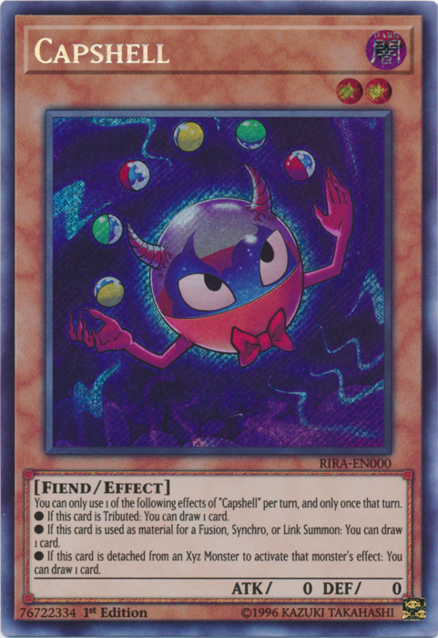 Capshell [RIRA-EN000] Secret Rare | Odin's Place
