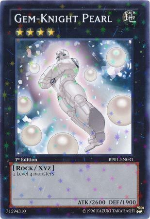 Gem-Knight Pearl [BP01-EN031] Starfoil Rare | Odin's Place