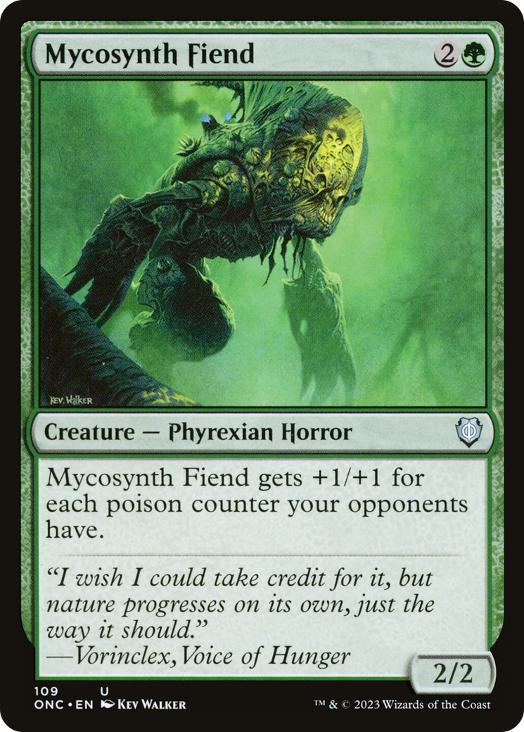 Mycosynth Fiend [Phyrexia: All Will Be One Commander] | Odin's Place