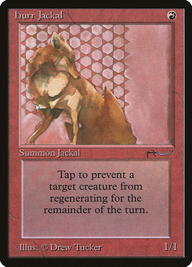 Hurr Jackal (39) [Arabian Nights] | Odin's Place