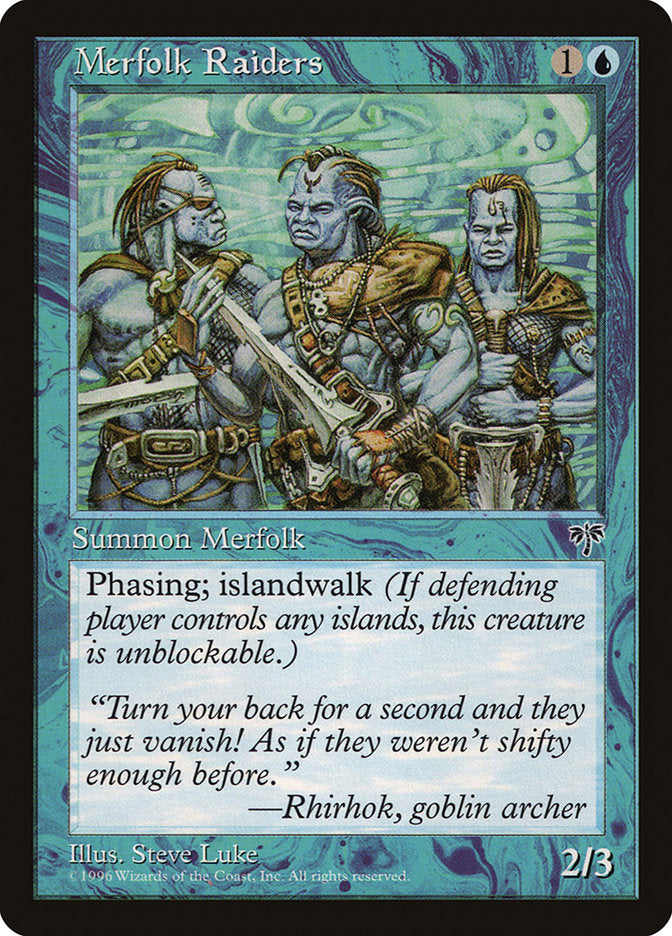 Merfolk Raiders (75) [Mirage] | Odin's Place