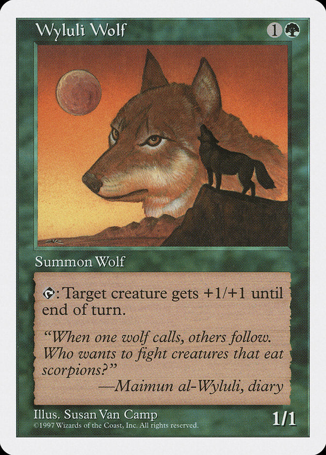 Wyluli Wolf (345) [Fifth Edition] | Odin's Place