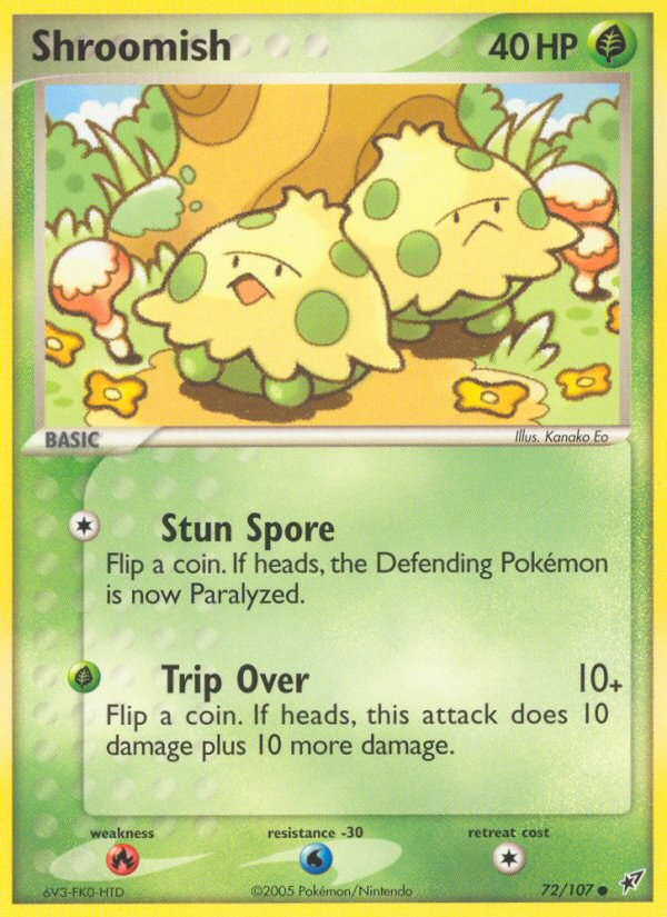 Shroomish (72/107) [EX: Deoxys] | Odin's Place