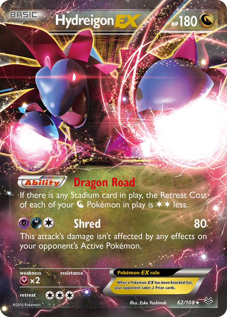 Hydreigon EX (62/108) [XY: Roaring Skies] | Odin's Place