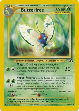 Butterfree (19/75) [Neo Discovery Unlimited] | Odin's Place