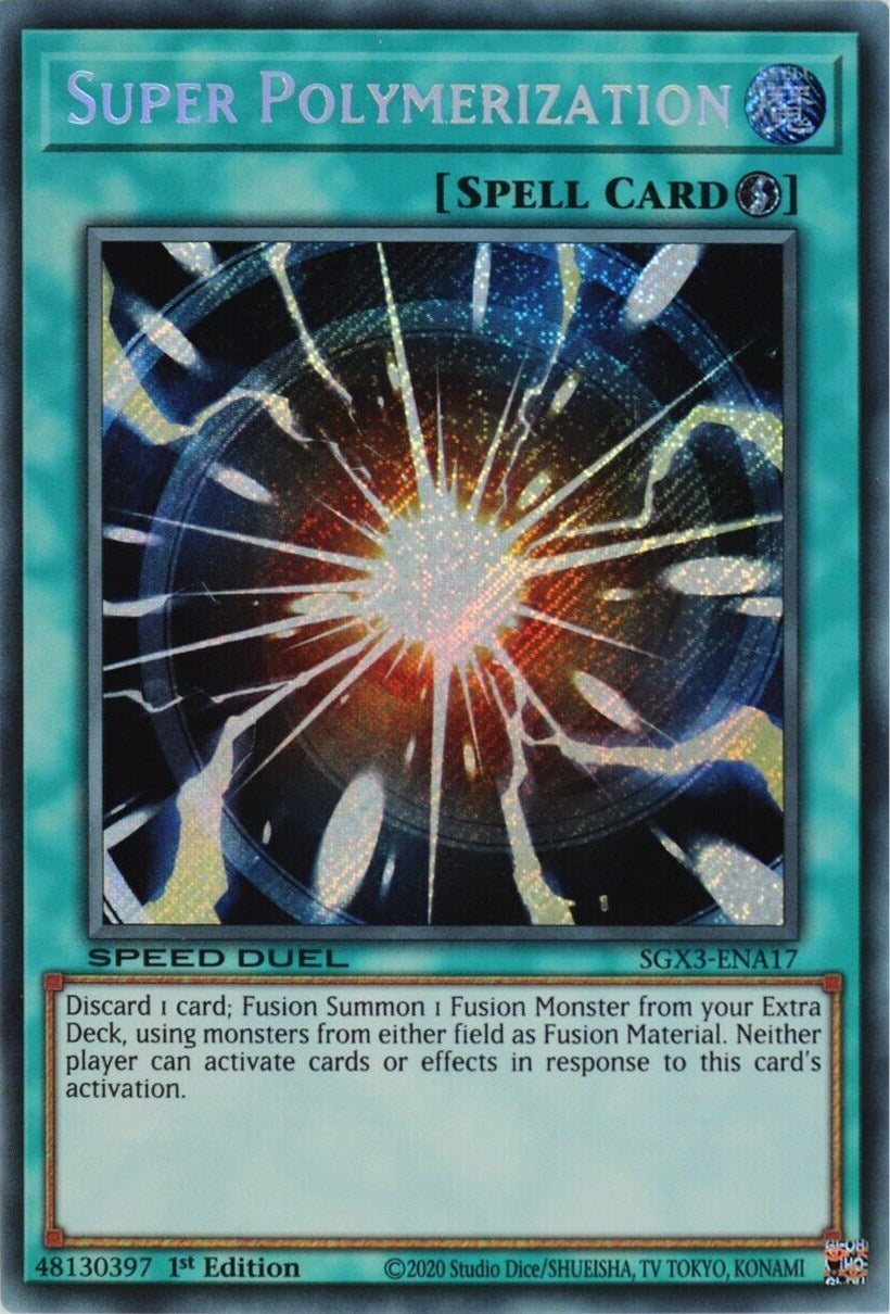 Super Polymerization [SGX3-ENA17] Secret Rare | Odin's Place