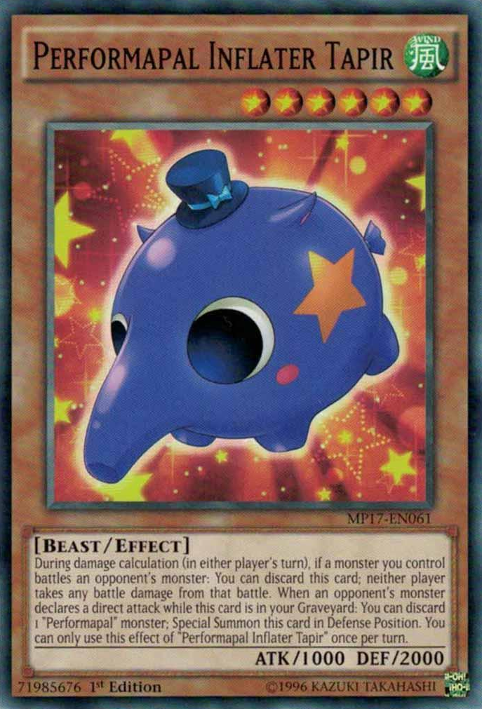 Performapal Inflater Tapir [MP17-EN061] Common | Odin's Place