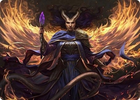 Farideh, Devil's Chosen Art Card [Dungeons & Dragons: Adventures in the Forgotten Realms Art Series] | Odin's Place