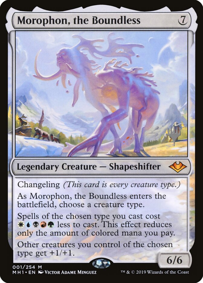 Morophon, the Boundless (Promo Pack) [Modern Horizons Promos] | Odin's Place