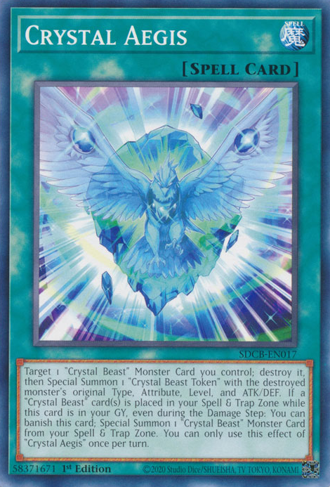 Crystal Aegis [SDCB-EN017] Common | Odin's Place