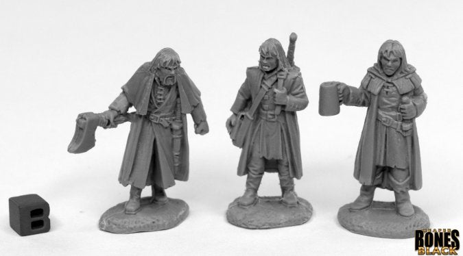 Reaper Bones: Human Fighter Mercenaries (3) | Odin's Place