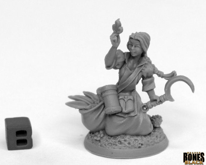 Reaper Bones: Elf Druid Herbalist Juliana Herbalist | Odin's Place