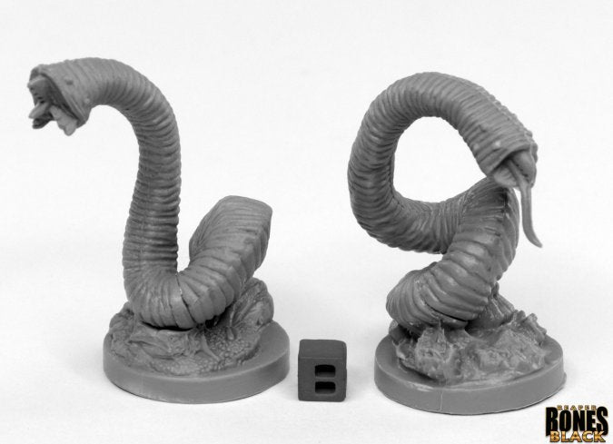 Reaper Bones Black: Giant Leeches (2) | Odin's Place