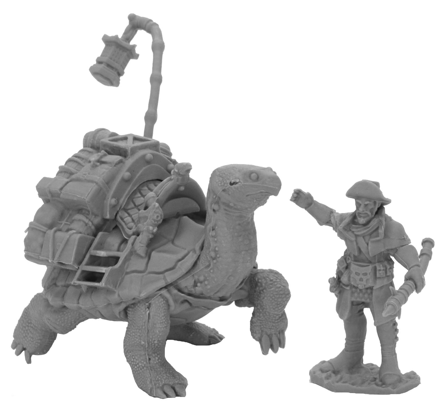 Reaper Bones Black: Dreadmere Tortoise & Drayman | Odin's Place