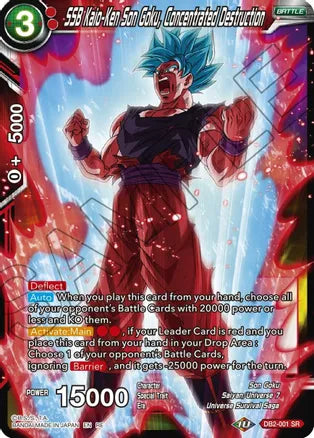 SSB Kaio-Ken Son Goku, Concentrated Destruction (DB2-001) [Mythic Booster] | Odin's Place