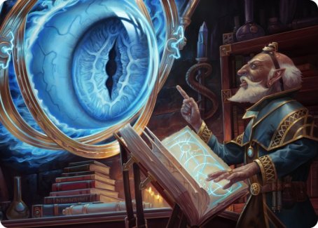 Contact Other Plane Art Card [Dungeons & Dragons: Adventures in the Forgotten Realms Art Series] | Odin's Place