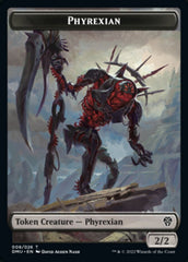 Phyrexian // Beast Double-Sided Token [Dominaria United Tokens] | Odin's Place