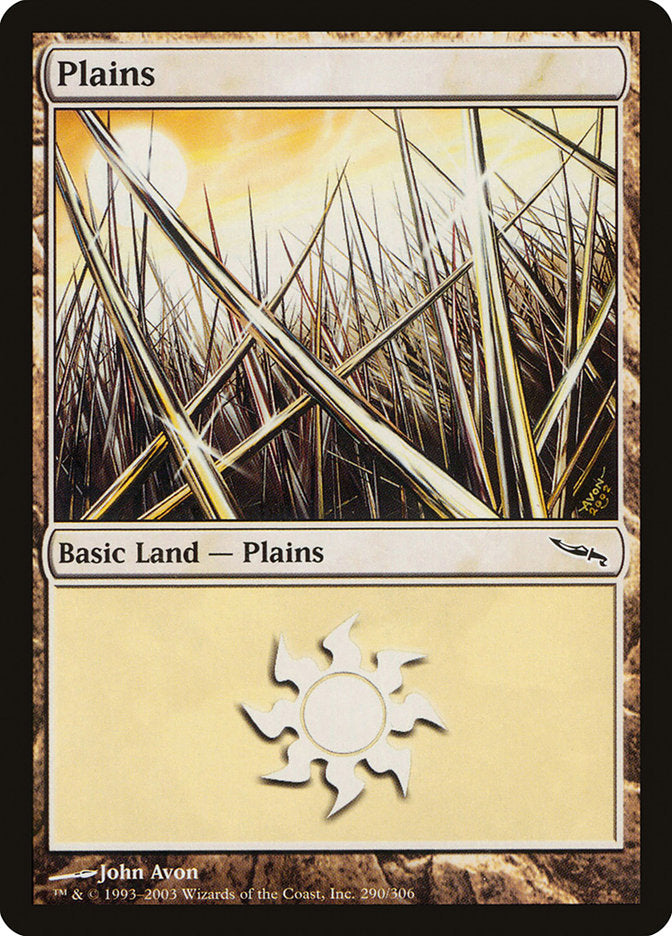 Plains (290) [Mirrodin] | Odin's Place