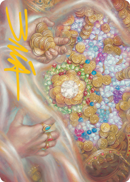 Strike It Rich Art Card (Gold-Stamped Signature) [Modern Horizons 2 Art Series] | Odin's Place