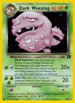 Dark Weezing (14/82) [Team Rocket Unlimited] | Odin's Place