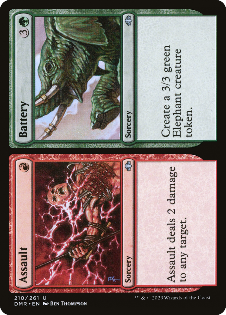 Assault // Battery [Dominaria Remastered] | Odin's Place