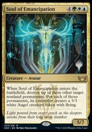 Soul of Emancipation (Promo Pack) [Streets of New Capenna Promos] | Odin's Place