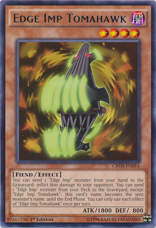 Edge Imp Tomahawk [CROS-EN014] Rare | Odin's Place