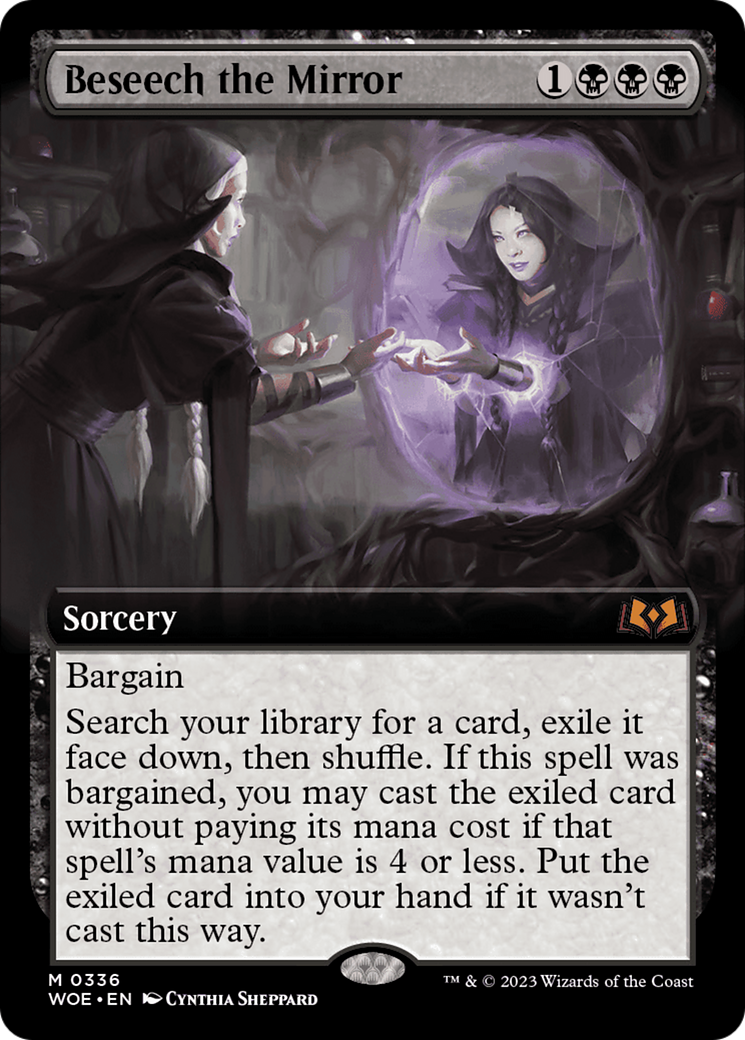 Beseech the Mirror (Extended Art) [Wilds of Eldraine] | Odin's Place