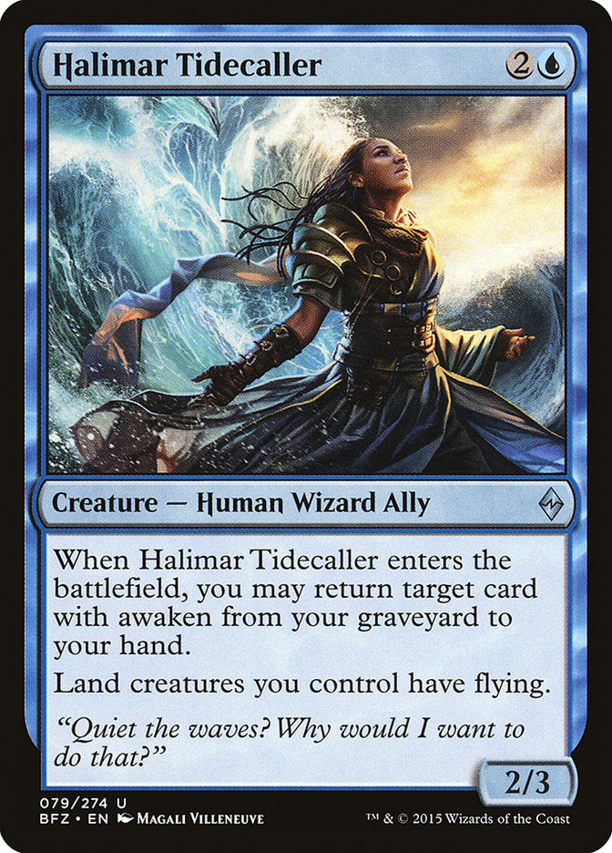 Halimar Tidecaller (79) [Battle for Zendikar] | Odin's Place