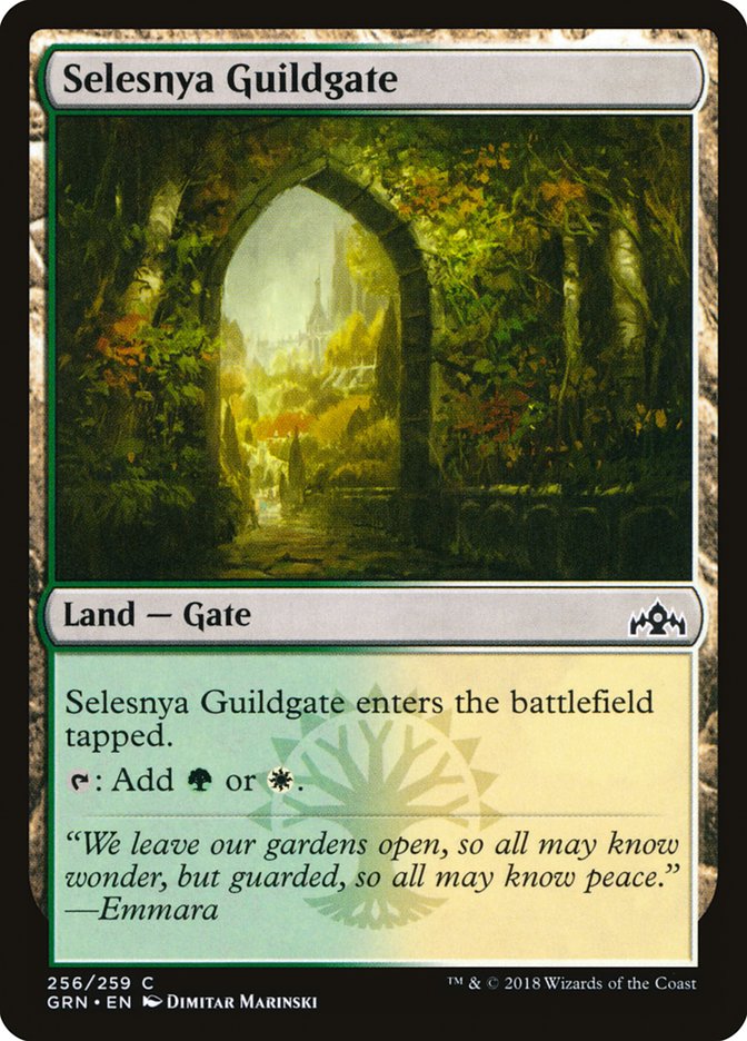Selesnya Guildgate (256/259) [Guilds of Ravnica] | Odin's Place