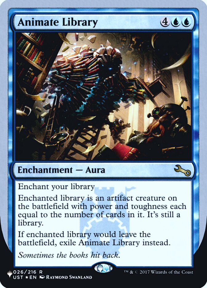 Animate Library (Unfinity Foil Edition) [The List] | Odin's Place