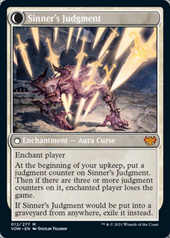 Faithbound Judge // Sinner's Judgment [Innistrad: Crimson Vow] | Odin's Place