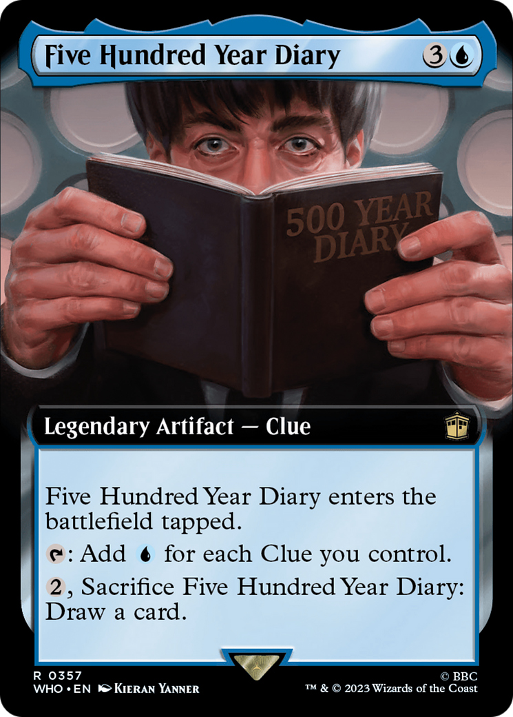 Five Hundred Year Diary (Extended Art) [Doctor Who] | Odin's Place