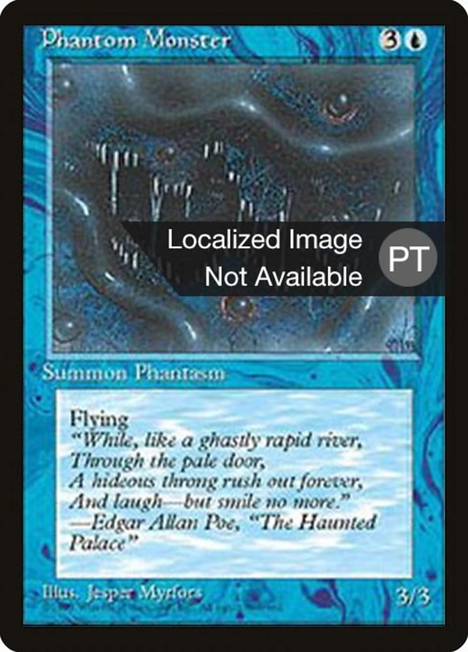 Phantom Monster [Fourth Edition (Foreign Black Border)] | Odin's Place