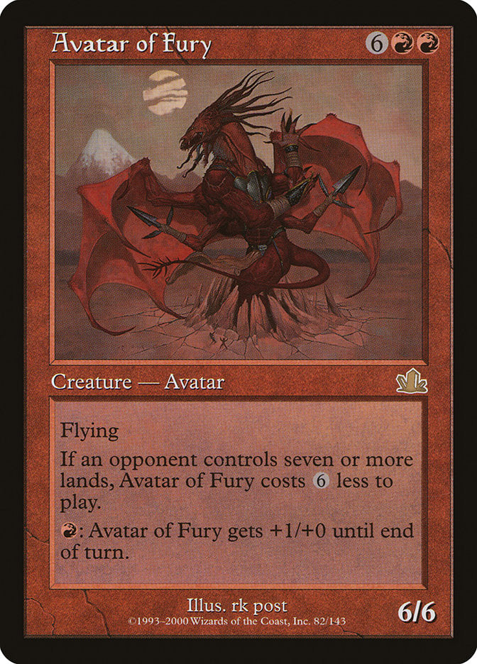 Avatar of Fury (82) [Prophecy] | Odin's Place