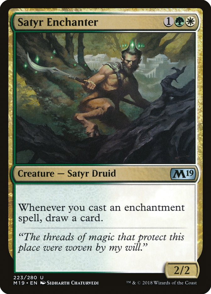 Satyr Enchanter (223) [Core Set 2019] | Odin's Place