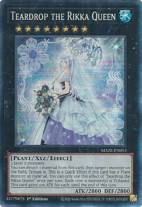 Teardrop the Rikka Queen [MAZE-EN053] Collector's Rare | Odin's Place