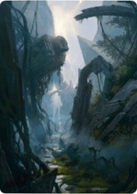 Swamp 2 Art Card [Zendikar Rising Art Series] | Odin's Place