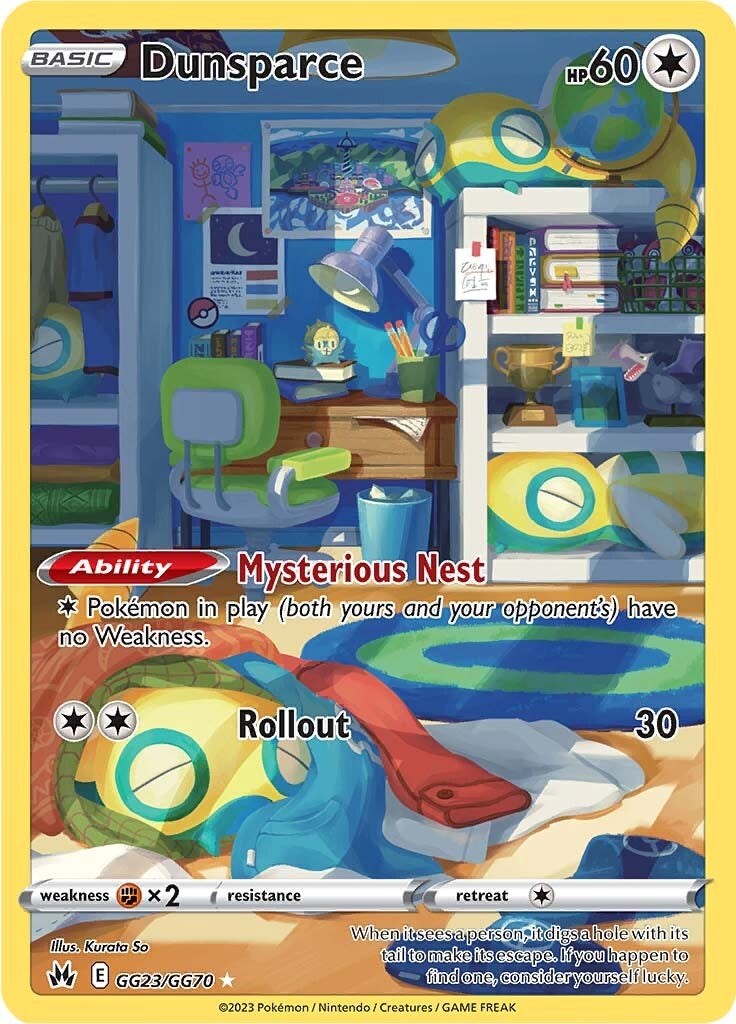 Dunsparce (GG23/GG70) [Sword & Shield: Crown Zenith] | Odin's Place