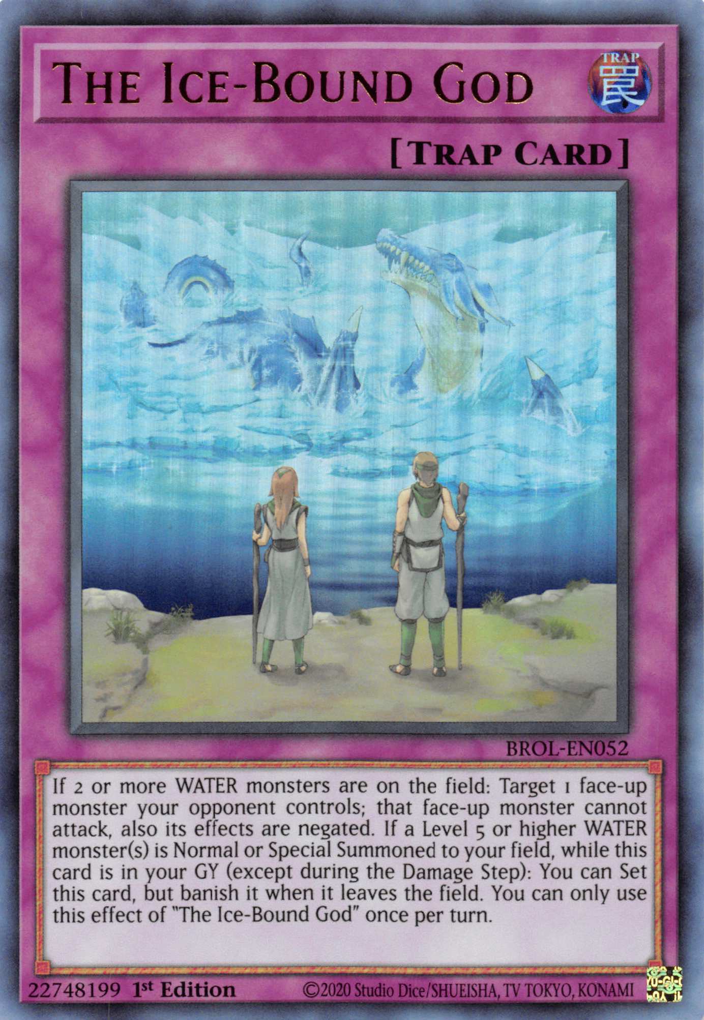 The Ice-Bound God [BROL-EN052] Ultra Rare | Odin's Place