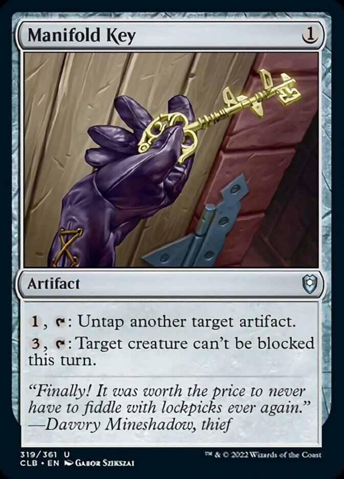 Manifold Key [Commander Legends: Battle for Baldur's Gate] | Odin's Place