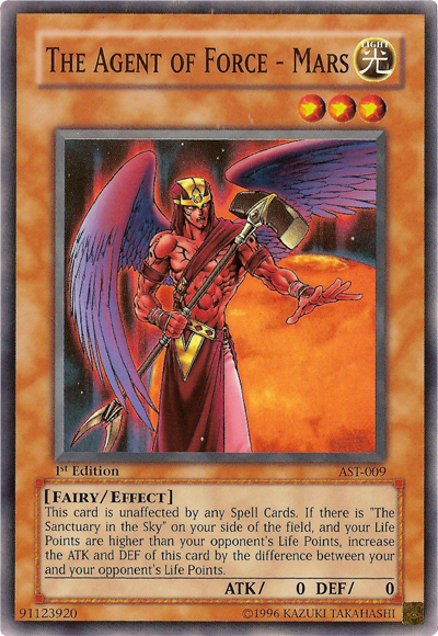 The Agent of Force - Mars [AST-009] Super Rare | Odin's Place