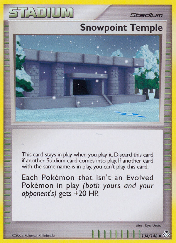 Snowpoint Temple (134/146) [Diamond & Pearl: Legends Awakened] | Odin's Place