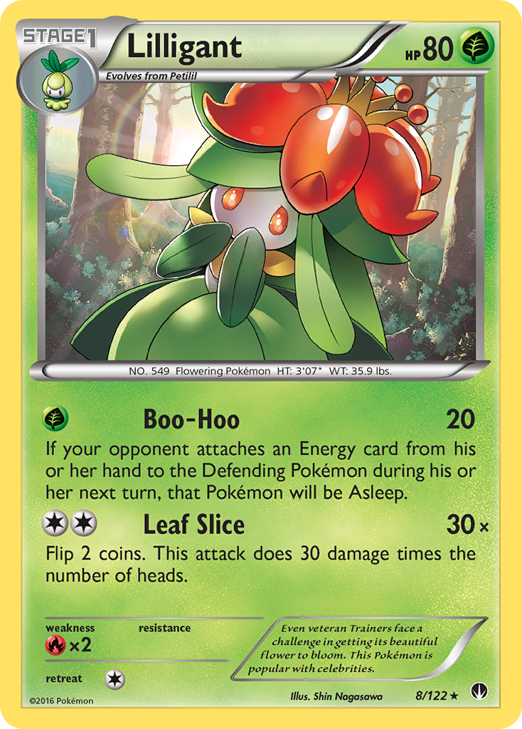 Lilligant (8/122) [XY: BREAKpoint] | Odin's Place