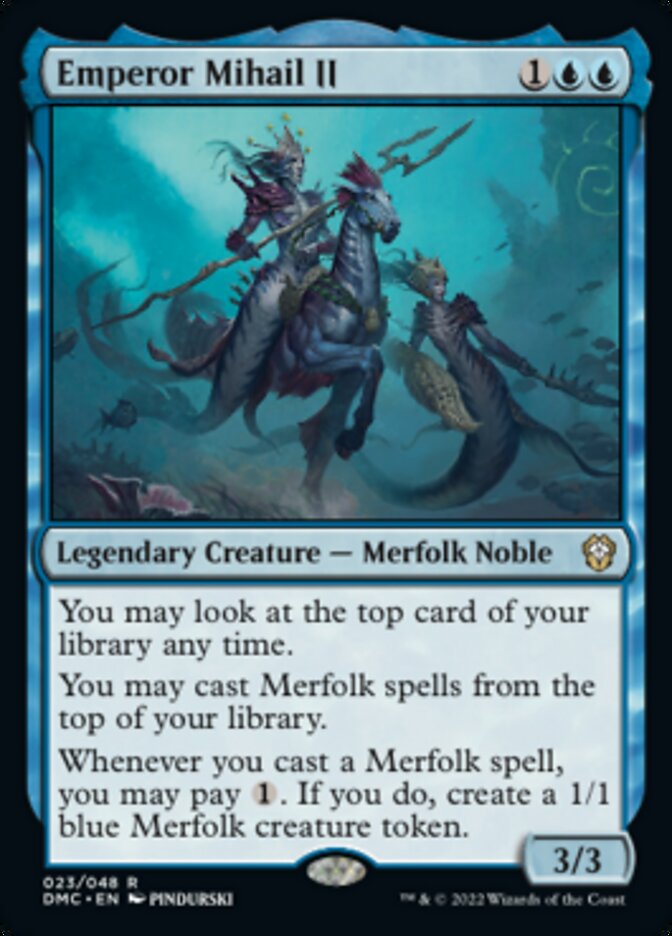 Emperor Mihail II [Dominaria United Commander] | Odin's Place