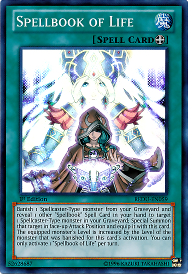 Spellbook of Life [REDU-EN059] Super Rare | Odin's Place