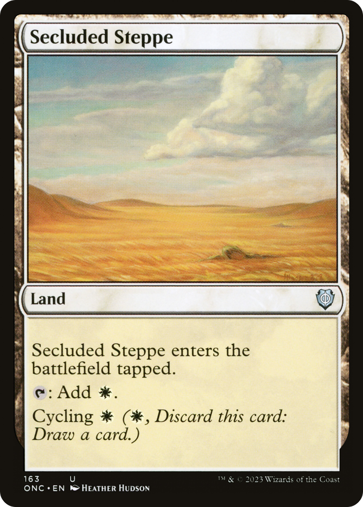 Secluded Steppe [Phyrexia: All Will Be One Commander] | Odin's Place
