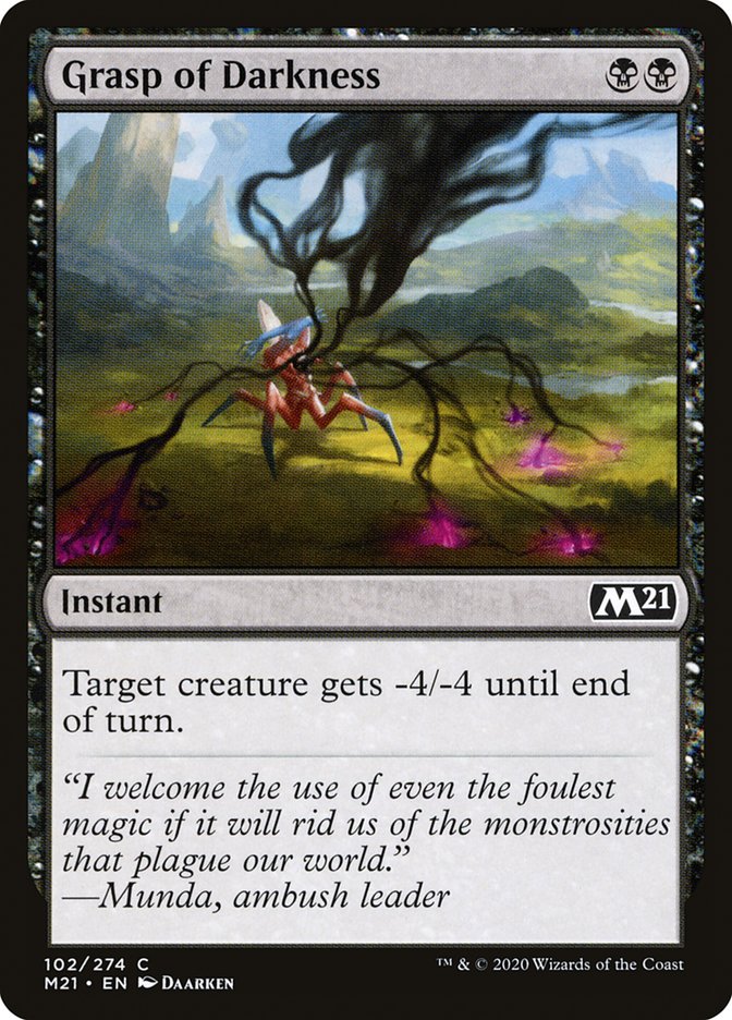 Grasp of Darkness [Core Set 2021] | Odin's Place