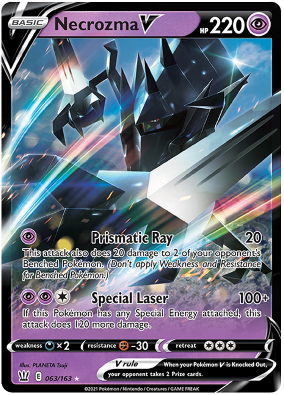 Necrozma V (063/163) [Sword & Shield: Battle Styles] | Odin's Place